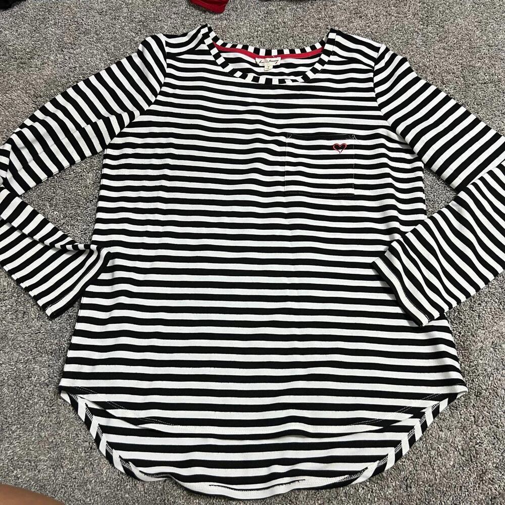 Jane and Delancey Women's Stripped Shirt size Medium
